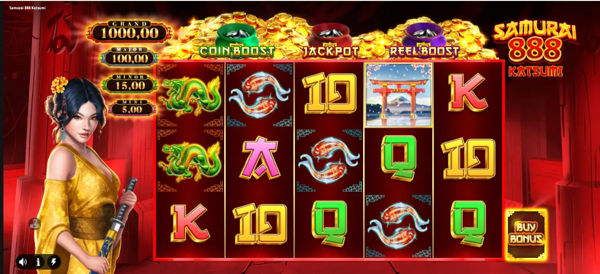 Samurai 888 Katsumi Slot